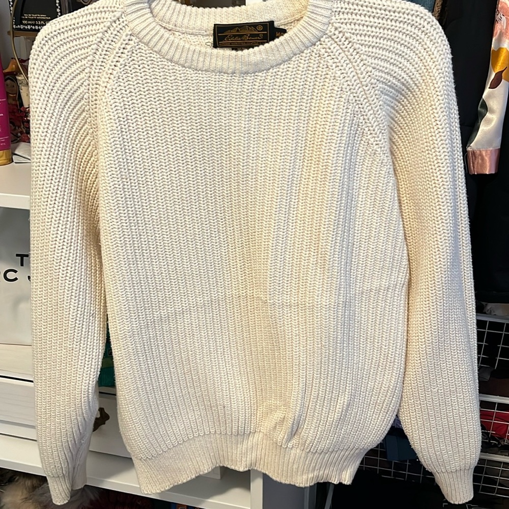 Eddie Bauer Vintage Cotton Sweater